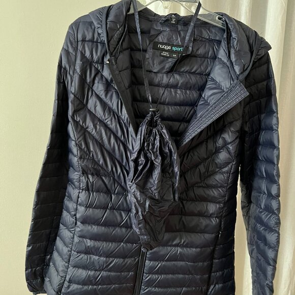 Navy Blue Packable Jacket (NWOT) - Picture 4 of 4